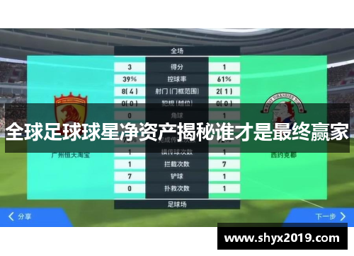 全球足球球星净资产揭秘谁才是最终赢家