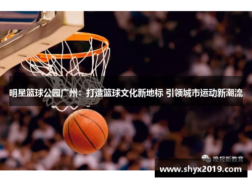 明星篮球公园广州：打造篮球文化新地标 引领城市运动新潮流
